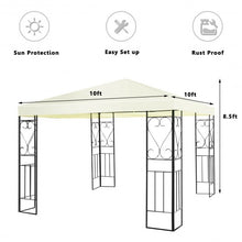 Load image into Gallery viewer, 10' x 10' Patio Gazebo Canopy Tent Garden Shelter