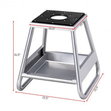 Load image into Gallery viewer, Motorcycle Dirt Bike Panel Stand with Removable Oil Pan-11.1 lbs