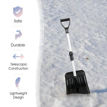 Load image into Gallery viewer, Adjustable Aluminum Snow Shovel for Car Emergency Non-Slip Handle