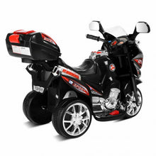 Load image into Gallery viewer, 3 Wheel Kids 6V Battery Powered Electric Toy Motorcycle -Black