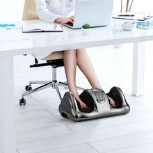 Load image into Gallery viewer, Therapeutic Shiatsu Foot Massager Kneading & Rolling w/High Intensity Rollers