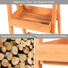 Load image into Gallery viewer, Wooden Sidewalk Menu Chalkboard Sign Display Shelves