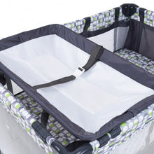 Load image into Gallery viewer, Foldable Travel Baby Crib Playpen Infant Bassinet Bed w/ Carry Bag-Gray