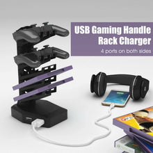 Load image into Gallery viewer, Gaming Desk 62.5" T-Shape Height Adjustable with Cup Holder