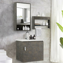 Load image into Gallery viewer, Modern Wall-mounted Bathroom Vanity Sink Set