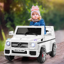 Load image into Gallery viewer, Mercedes Benz G65 Licensed Remote Control Kids Riding Car-White