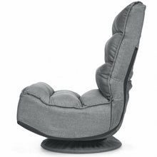 Load image into Gallery viewer, 5-Position Folding Floor Gaming Chair-Gray