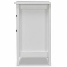 Load image into Gallery viewer, 2 pcs Nightstand End Beside Table Drawers