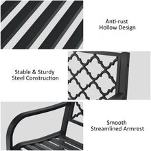 Load image into Gallery viewer, 50" Patio Garden Bench Loveseats
