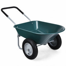 Load image into Gallery viewer, 2 Tire Wheelbarrow Garden Cart Heavy-duty Dolly Utility Cart
