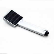 Load image into Gallery viewer, 8" LED Rainfall Shower head Arm Control Valve Handspray Shower Faucet Set