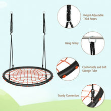Load image into Gallery viewer, 40'' Spider Web Tree Swing Set-Orange