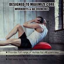 Load image into Gallery viewer, Goplus Ab Mat Abdominal Trainer Sit Up Support Pad-Red