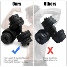 Load image into Gallery viewer, 66 LBS 16 Adjustable Plates Fitness Dumbbell