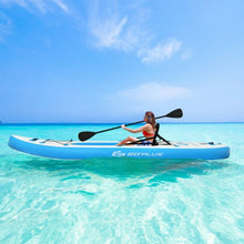 Load image into Gallery viewer, 10.8' Inflatable Kayak Set K1 1-Person Sit-On-Top Kayak with Oars-Blue