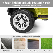 Load image into Gallery viewer, 12 V Kids Ride on Truck with MP3 + LED Lights-Green