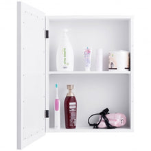 Load image into Gallery viewer, Wall Mounted Adjustable Medicine Storage Mirror Cabinet