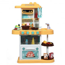 Load image into Gallery viewer, Kitchen Playset with Realistic Lights & Sounds-Yellow