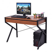 Load image into Gallery viewer, Wooden Top Computer Desk Sturdy Workstation