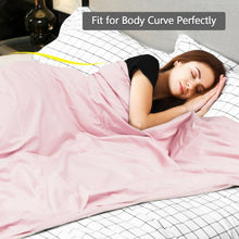 Load image into Gallery viewer, 60" x 80" Weighted Blanket with Hot & Cold Duvet Covers -Pink