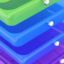 Load image into Gallery viewer, 10 Drawers Rolling Metal Storage Cart