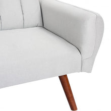 Load image into Gallery viewer, Sofa Futon Bed Sleeper Couch Convertible Mattress-Gray