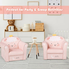 Load image into Gallery viewer, Kids Lamb Sofa Children Armrest Couch