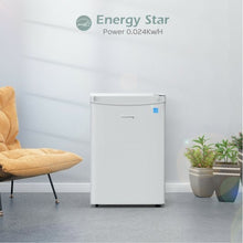 Load image into Gallery viewer, 2.5 Cu Ft Compact Single Door Refrigerator with Freezer-White