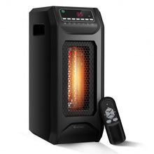 Load image into Gallery viewer, 1500 W Portable Electric Space Heater with Timer Remote Control