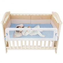 Load image into Gallery viewer, 59-Inch Extra Long Bed Rail Guard-White