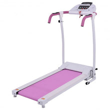 Load image into Gallery viewer, 800 W Folding Fitness Treadmill Running Machine-Pink