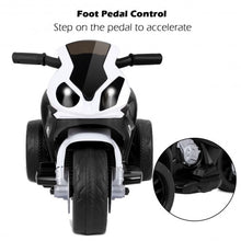 Load image into Gallery viewer, 6V Kids 3 Wheels Riding BMW Licensed Electric Motorcycle-Black