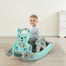 Load image into Gallery viewer, 4-in-1Baby Rocking Horse Slide Set-Green