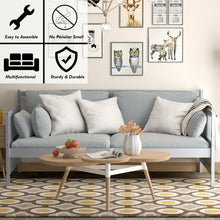 Load image into Gallery viewer, Twin Size Wooden Slats Daybed Bed with Rails-Gray