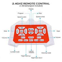 Load image into Gallery viewer, Remote Control Programmable Intelligent Combat Fighting Robot -Orange