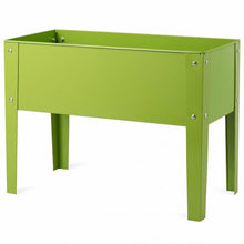 Load image into Gallery viewer, 24.5" x12.5" Outdoor Elevated Garden Plant Stand Flower Bed Box