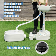 Load image into Gallery viewer, Camping Hand Wash Station Basin Stand with 4.5 Gallon Tank