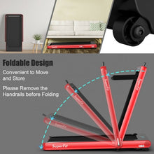 Load image into Gallery viewer, 4.75HP 2 In 1 Folding Treadmill with Remote APP Control-Red