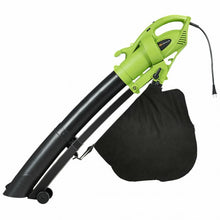 Load image into Gallery viewer, 7.5 Amp 3-in-1 Electric Leaf Blower Leaf Vacuum Mulcher 170MPH