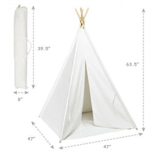 Load image into Gallery viewer, 5.5 ft Portable Cotton Kids' Play Tent