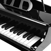 Load image into Gallery viewer, 30-key Children Grand Piano with Bench -Black