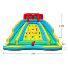 Load image into Gallery viewer, Inflatable Mighty Water Park Bouncy Splash Pool Climb Wall