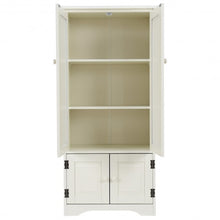 Load image into Gallery viewer, Accent Storage Cabinet Adjustable Shelves-White