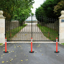 Load image into Gallery viewer, 6 Pack 45" Orange Traffic Delineator Post Cone