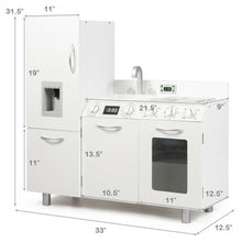 Load image into Gallery viewer, Kids Pretend Kitchen Playset Cooking Toys Toddler Cookware Gift