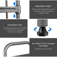 Load image into Gallery viewer, 4-Tier Baker�s Rack Stand Shelves Kitchen Storage Rack Organizer