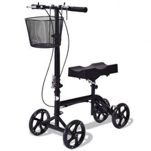 Load image into Gallery viewer, Foldable Knee Walker Scooter Turning Brake Basket