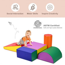 Load image into Gallery viewer, Crawl Climb Foam Shapes Playset Softzone Toy