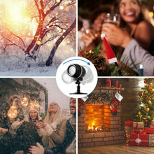 Load image into Gallery viewer, Christmas Snowflake LED Projector Lights Outdoor Waterproof with Remote Control