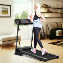 Load image into Gallery viewer, 1.0 HP Foldable Treadmill Electric Support Mobile Power